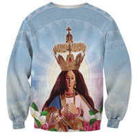 Guam Patroness Sweatshirt The Legend Santa Marian Kamalen LT05 - Polynesian Pride