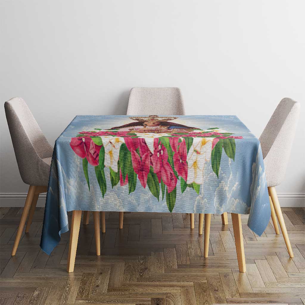 Guam Patroness Tablecloth The Legend Santa Marian Kamalen LT05 - Polynesian Pride