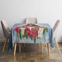 Guam Patroness Tablecloth The Legend Santa Marian Kamalen LT05 - Polynesian Pride