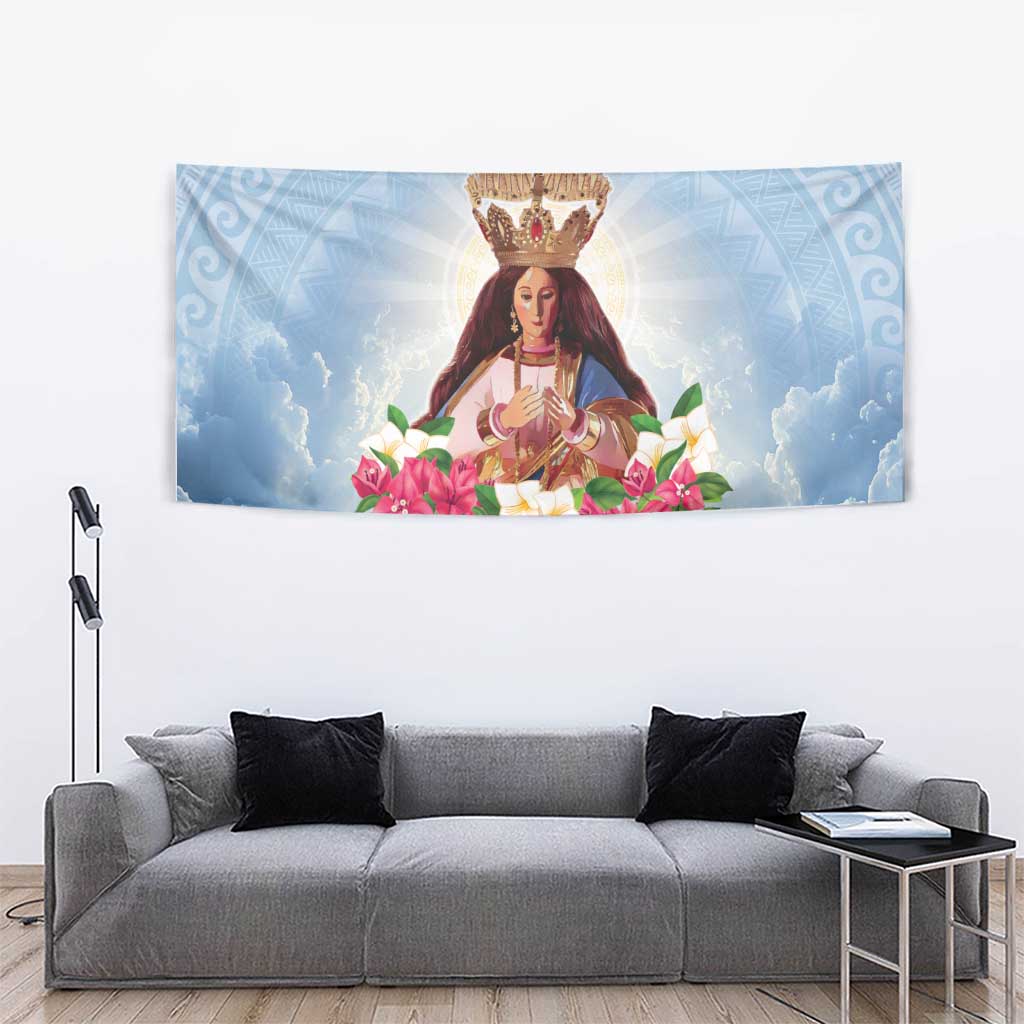 Guam Patroness Tapestry The Legend Santa Marian Kamalen