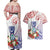 Happy Guam Santa Marian Kamalen Day Couples Matching Off Shoulder Maxi Dress and Hawaiian Shirt