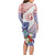 Happy Guam Santa Marian Kamalen Day Family Matching Long Sleeve Bodycon Dress and Hawaiian Shirt