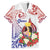 Happy Guam Santa Marian Kamalen Day Family Matching Off The Shoulder Long Sleeve Dress and Hawaiian Shirt