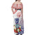 Happy Guam Santa Marian Kamalen Day Family Matching Off Shoulder Maxi Dress and Hawaiian Shirt