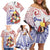 Happy Guam Santa Marian Kamalen Day Family Matching Off Shoulder Short Dress and Hawaiian Shirt