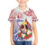 Happy Guam Santa Marian Kamalen Day Family Matching Off Shoulder Short Dress and Hawaiian Shirt