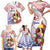 Happy Guam Santa Marian Kamalen Day Family Matching Short Sleeve Bodycon Dress and Hawaiian Shirt