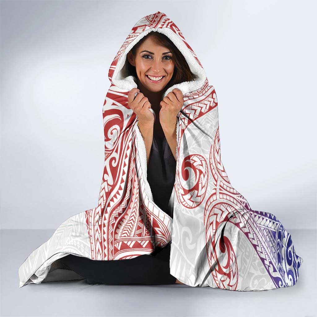 Happy Guam Santa Marian Kamalen Day Hooded Blanket LT05 - Polynesian Pride