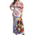 Happy Guam Santa Marian Kamalen Day Off Shoulder Maxi Dress