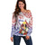 Happy Guam Santa Marian Kamalen Day Off Shoulder Sweater