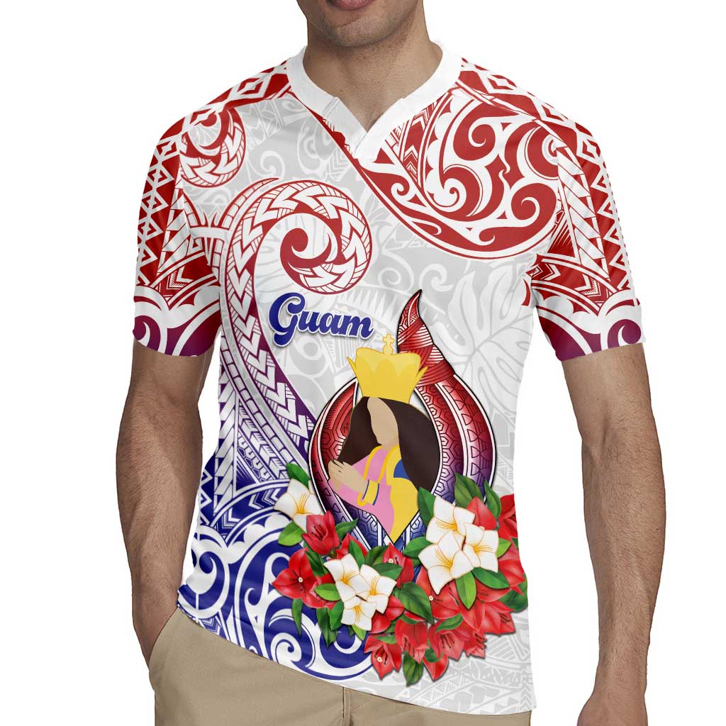 Happy Guam Santa Marian Kamalen Day Rugby Jersey LT05 - Polynesian Pride
