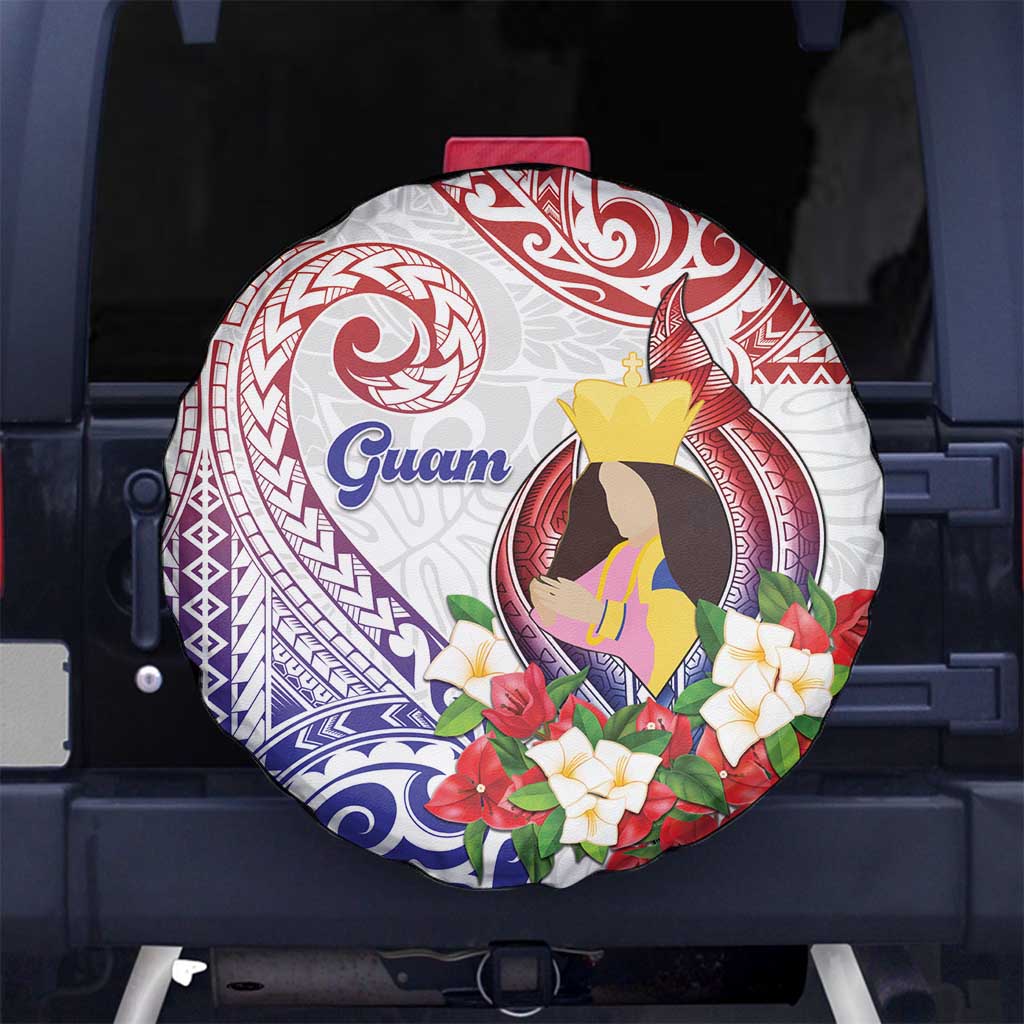 Happy Guam Santa Marian Kamalen Day Spare Tire Cover LT05 - Polynesian Pride