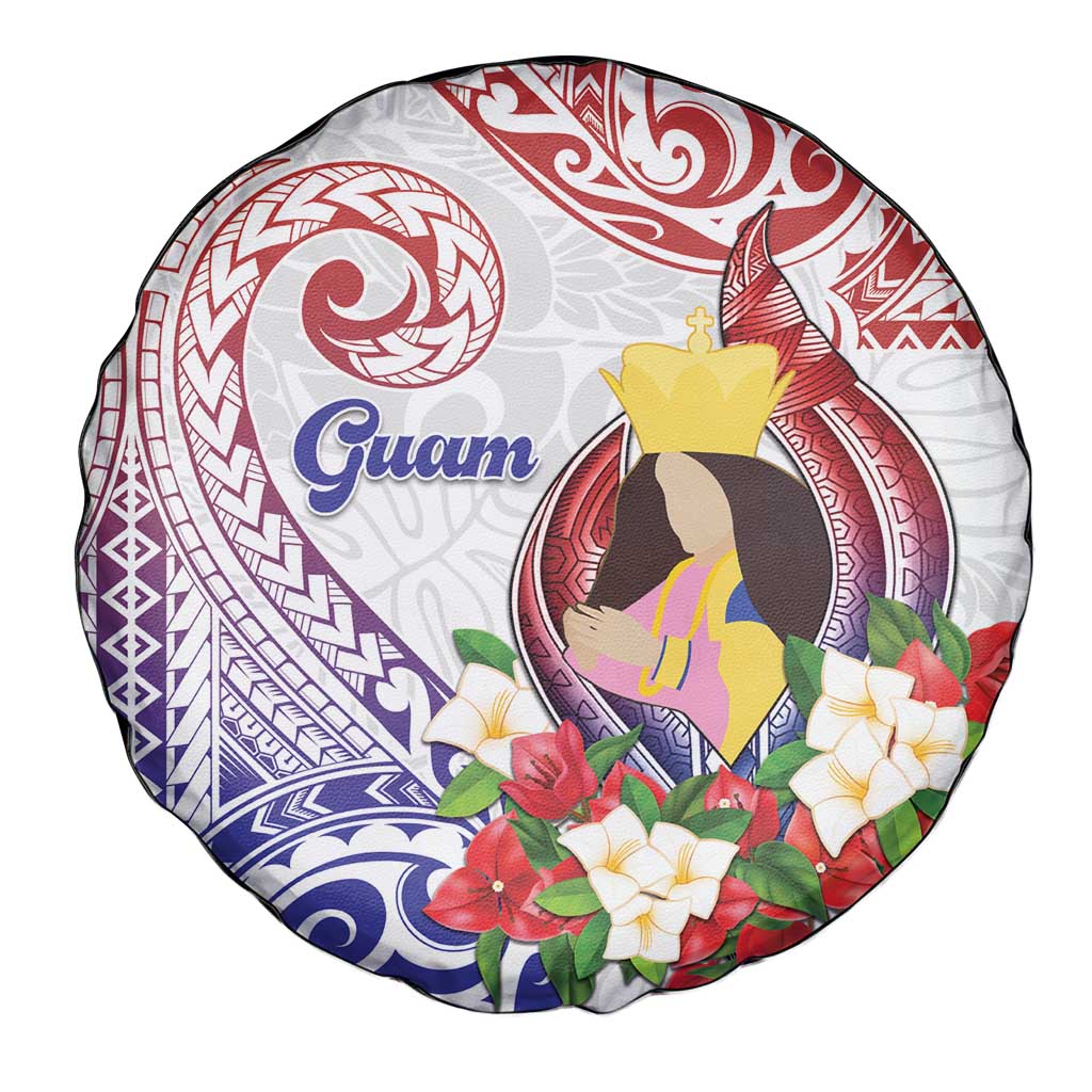 Happy Guam Santa Marian Kamalen Day Spare Tire Cover LT05 - Polynesian Pride