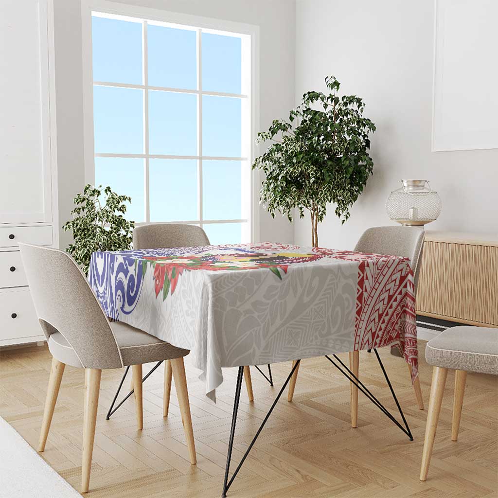 Happy Guam Santa Marian Kamalen Day Tablecloth LT05 - Polynesian Pride