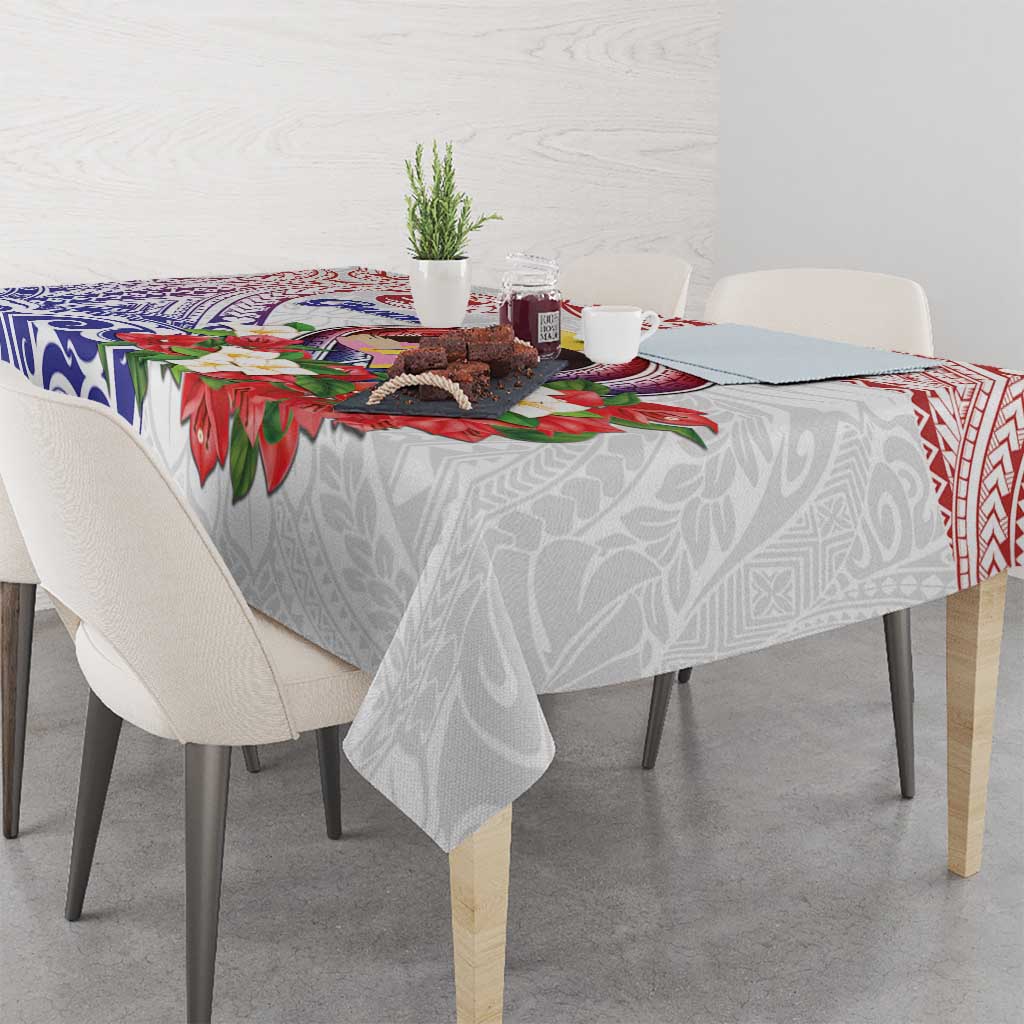 Happy Guam Santa Marian Kamalen Day Tablecloth LT05 - Polynesian Pride
