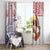 Happy Guam Santa Marian Kamalen Day Window Curtain