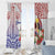 Happy Guam Santa Marian Kamalen Day Window Curtain