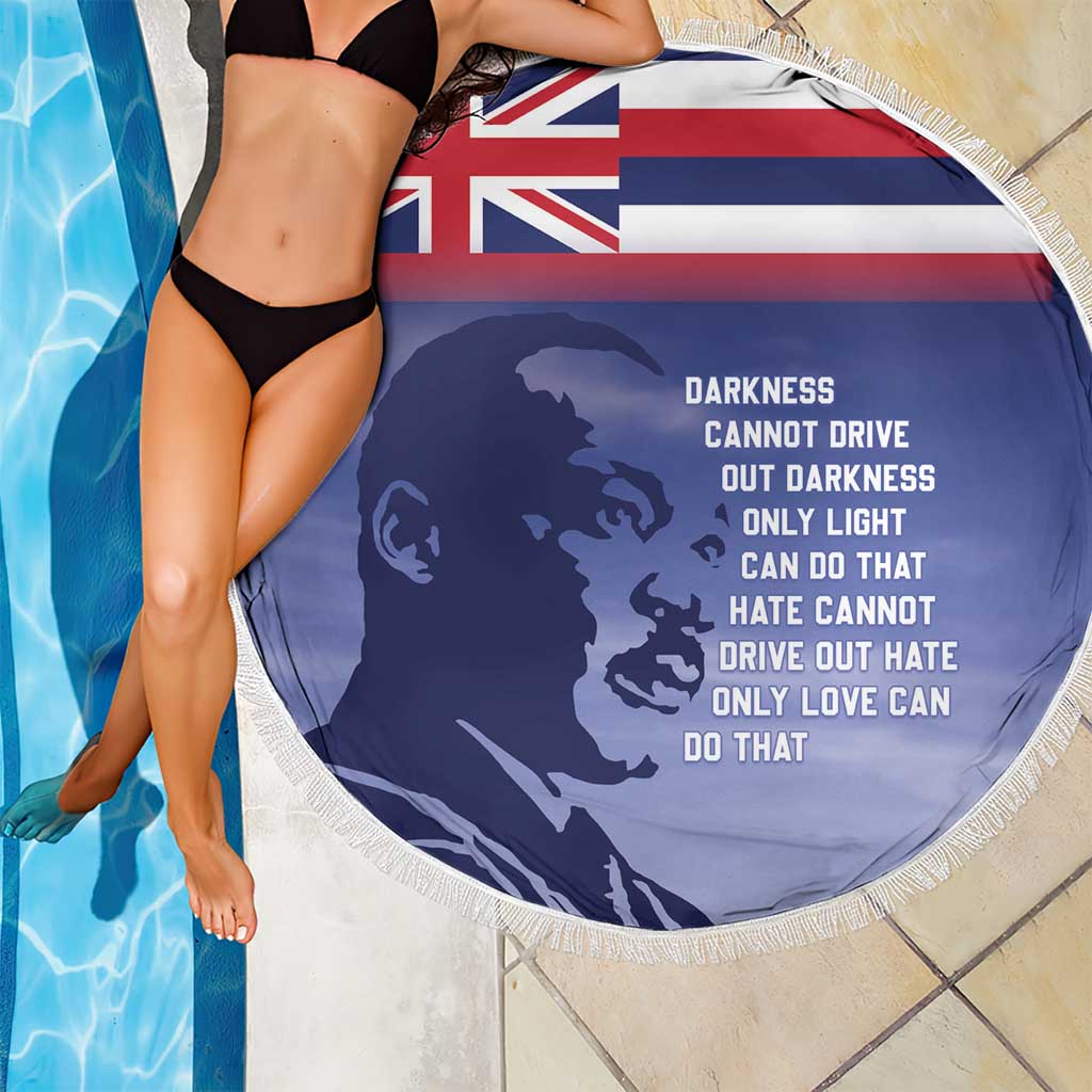 Hawaii MLK Day Beach Blanket LT05 - Polynesian Pride