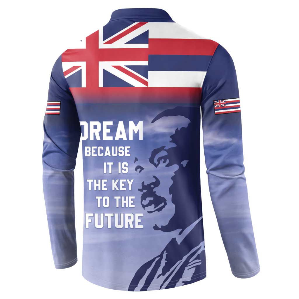 Hawaii MLK Day Button Sweatshirt LT05 - Polynesian Pride