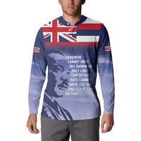 Hawaii MLK Day Button Sweatshirt LT05 - Polynesian Pride