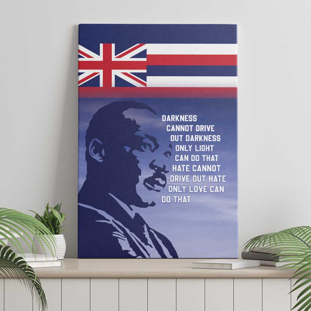 Hawaii MLK Day Canvas Wall Art LT05 - Polynesian Pride