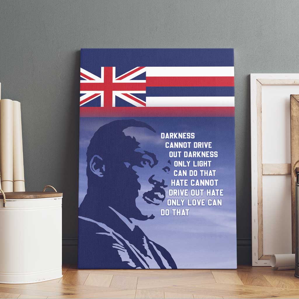 Hawaii MLK Day Canvas Wall Art LT05 - Polynesian Pride