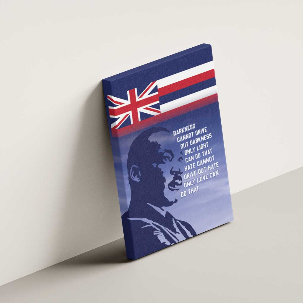 Hawaii MLK Day Canvas Wall Art LT05 - Polynesian Pride
