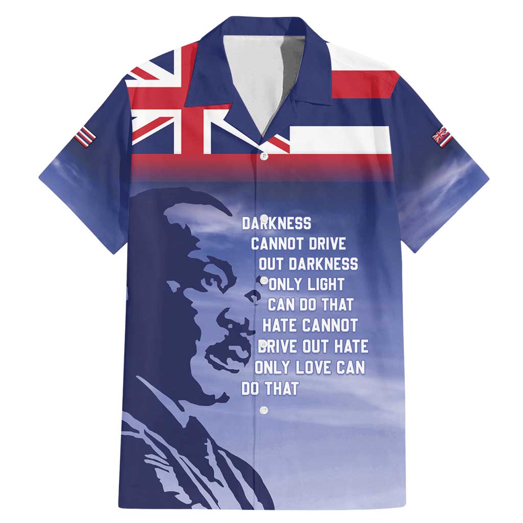 Hawaii MLK Day Family Matching Mermaid Dress and Hawaiian Shirt