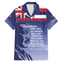 Hawaii MLK Day Family Matching Mermaid Dress and Hawaiian Shirt