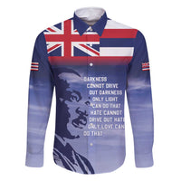 Hawaii MLK Day Family Matching Mermaid Dress and Hawaiian Shirt