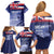 Hawaii MLK Day Family Matching Off Shoulder Short Dress and Hawaiian Shirt