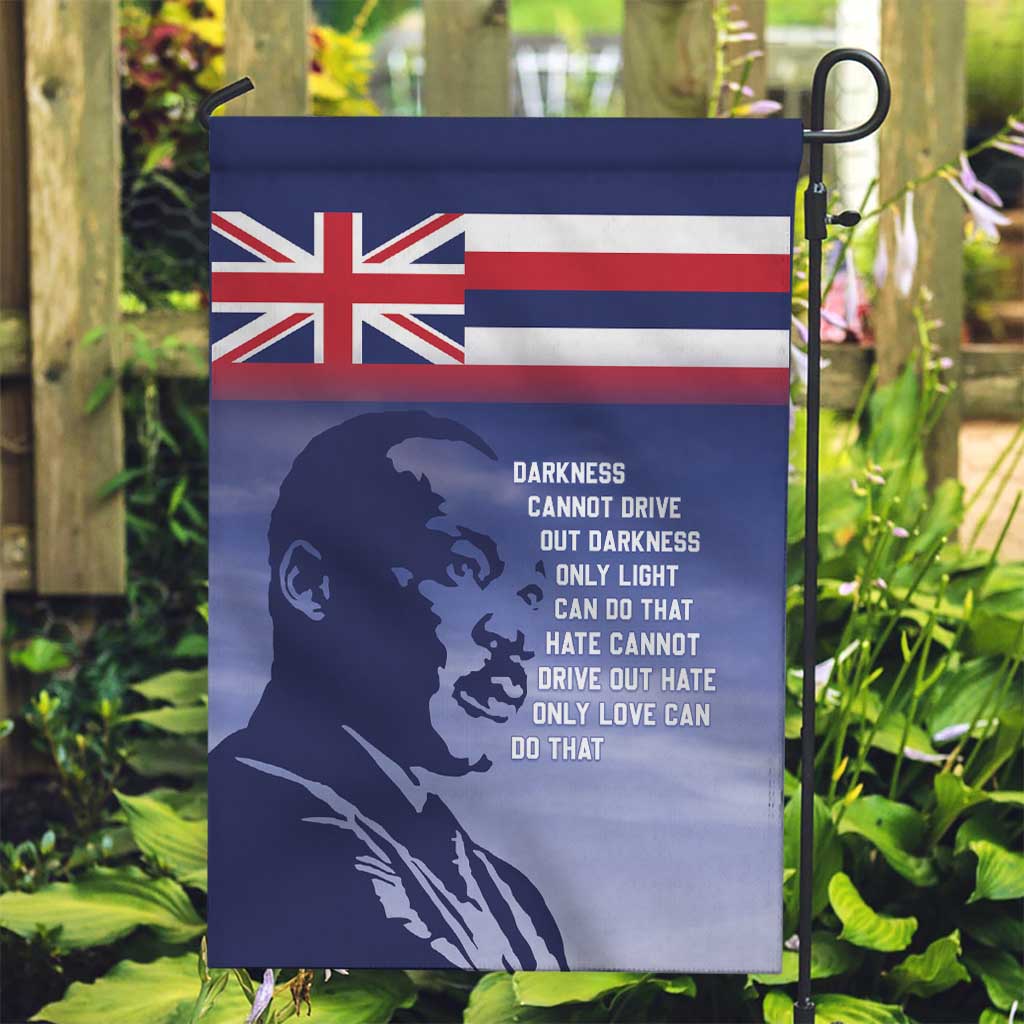 Hawaii MLK Day Garden Flag LT05 Garden Flag Blue - Polynesian Pride