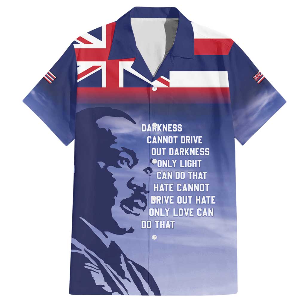 Hawaii MLK Day Hawaiian Shirt LT05 Blue - Polynesian Pride