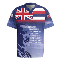 Hawaii MLK Day Rugby Jersey LT05 Blue - Polynesian Pride