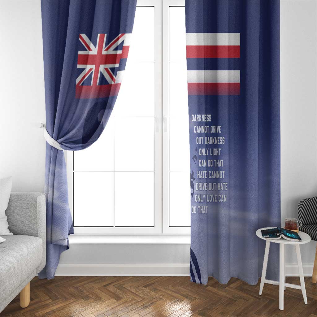 Hawaii MLK Day Window Curtain LT05 - Polynesian Pride
