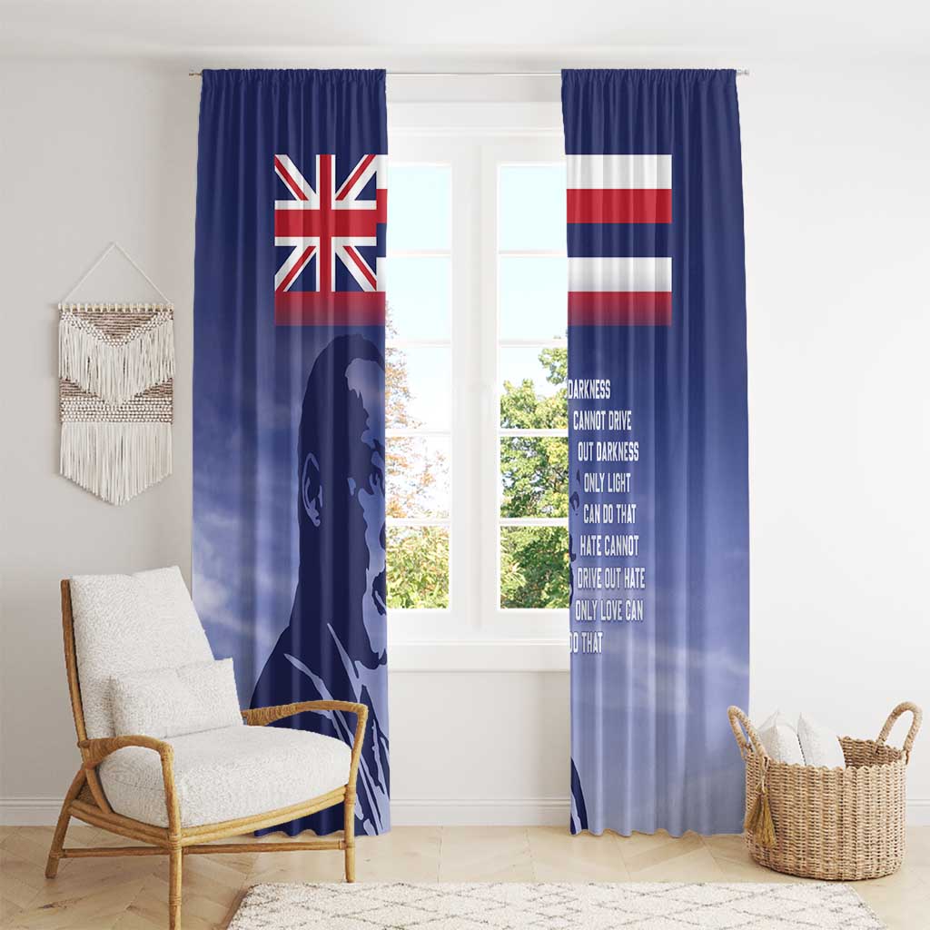 Hawaii MLK Day Window Curtain LT05 - Polynesian Pride