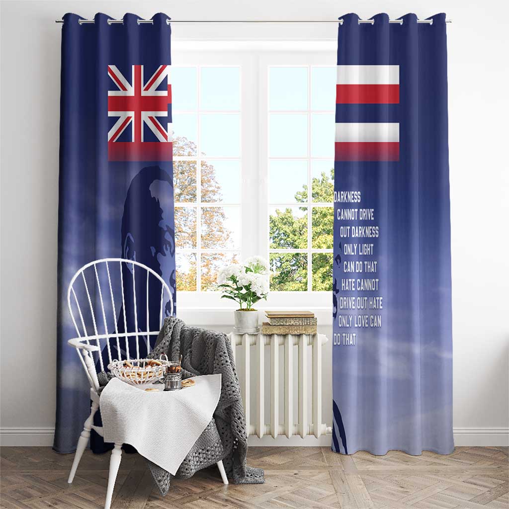 Hawaii MLK Day Window Curtain LT05 - Polynesian Pride