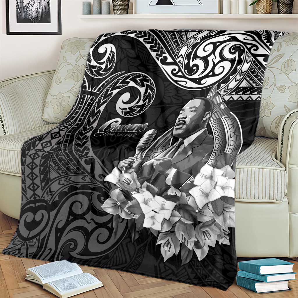 Guam MLK Day Blanket The Legacy Of MLK LT05 - Polynesian Pride