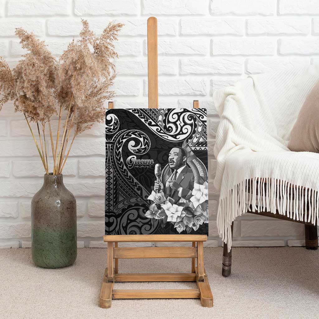 Guam MLK Day Canvas Wall Art The Legacy Of MLK LT05 - Polynesian Pride