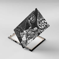 Guam MLK Day Canvas Wall Art The Legacy Of MLK LT05 With Frame Black - Polynesian Pride