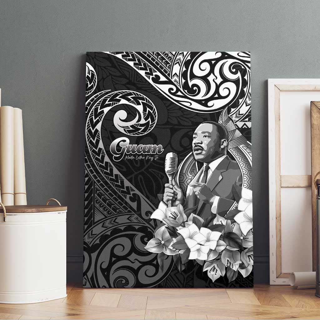 Guam MLK Day Canvas Wall Art The Legacy Of MLK LT05 - Polynesian Pride