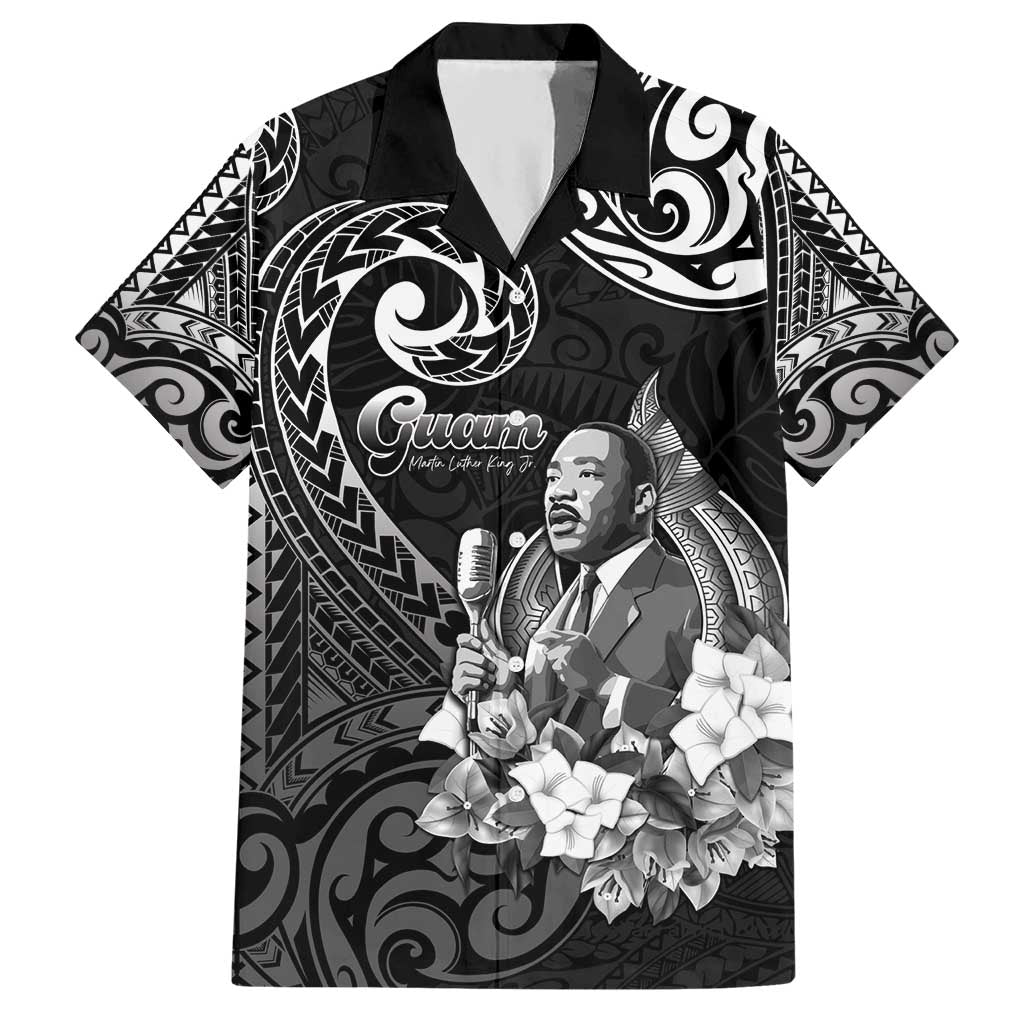 Guam MLK Day Hawaiian Shirt The Legacy Of MLK LT05 Black - Polynesian Pride