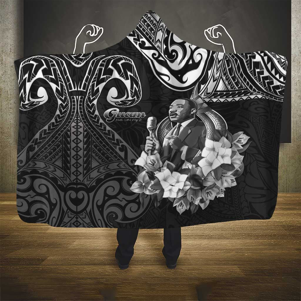 Guam MLK Day Hooded Blanket The Legacy Of MLK LT05 - Polynesian Pride