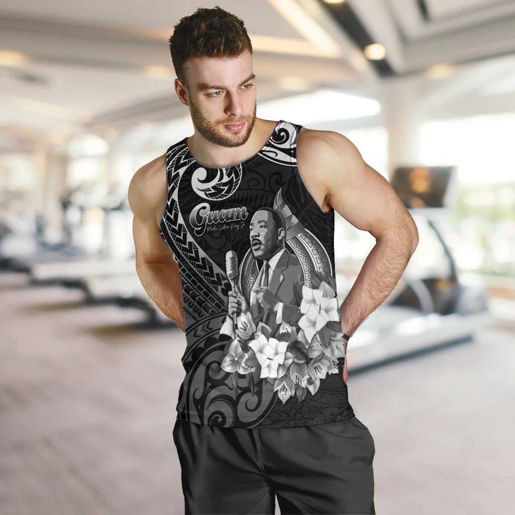 Guam MLK Day Men Tank Top The Legacy Of MLK LT05 Black - Polynesian Pride