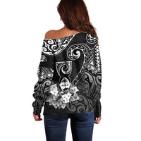 Guam MLK Day Off Shoulder Sweater The Legacy Of MLK