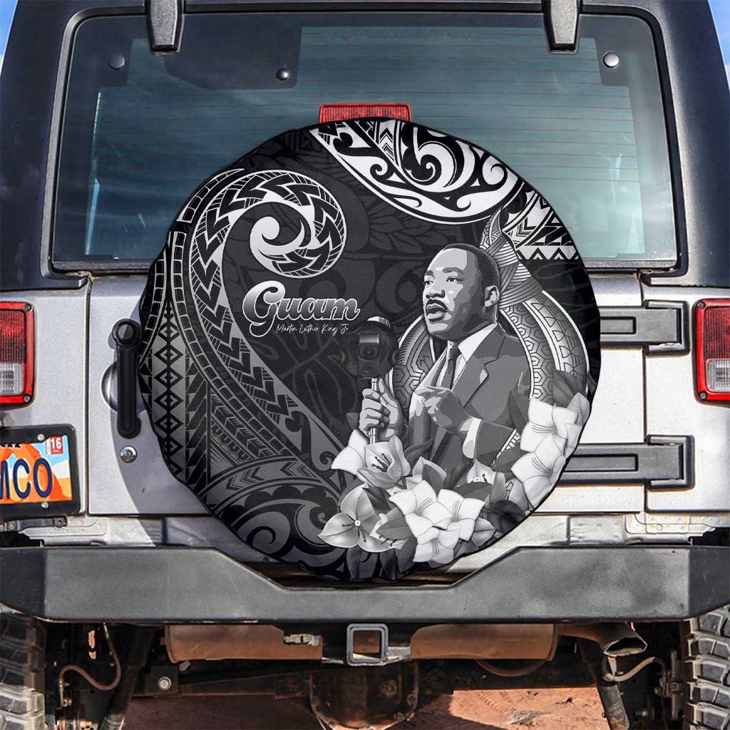 Guam MLK Day Spare Tire Cover The Legacy Of MLK LT05 Black - Polynesian Pride