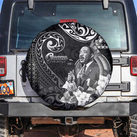 Guam MLK Day Spare Tire Cover The Legacy Of MLK LT05 Black - Polynesian Pride
