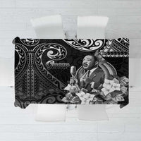 Guam MLK Day Tablecloth The Legacy Of MLK LT05 Black - Polynesian Pride