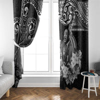 Guam MLK Day Window Curtain The Legacy Of MLK LT05 - Polynesian Pride