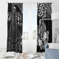 Guam MLK Day Window Curtain The Legacy Of MLK LT05 - Polynesian Pride